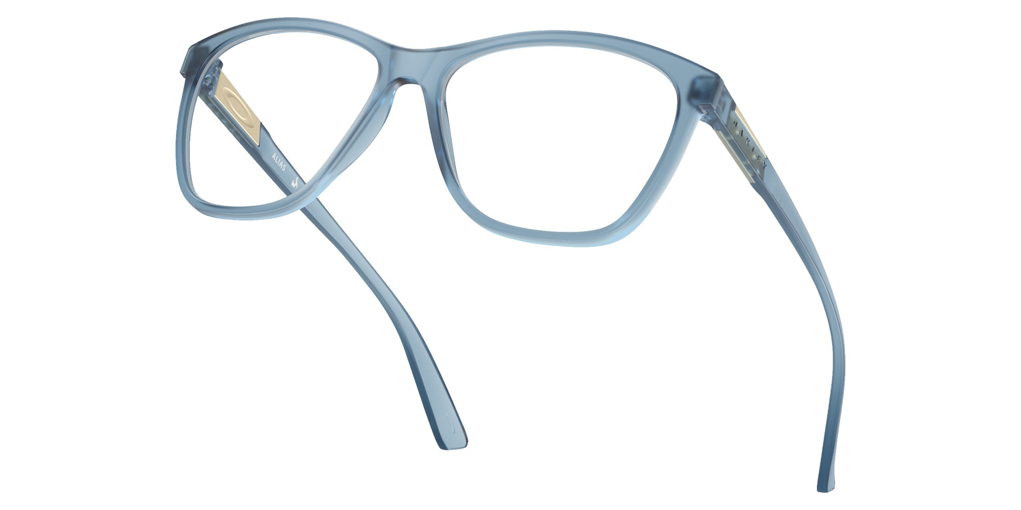 Oakley® OX8155 ALIAS OX8155 815512 53 Eyeglasses - Matte Transparent Abyss