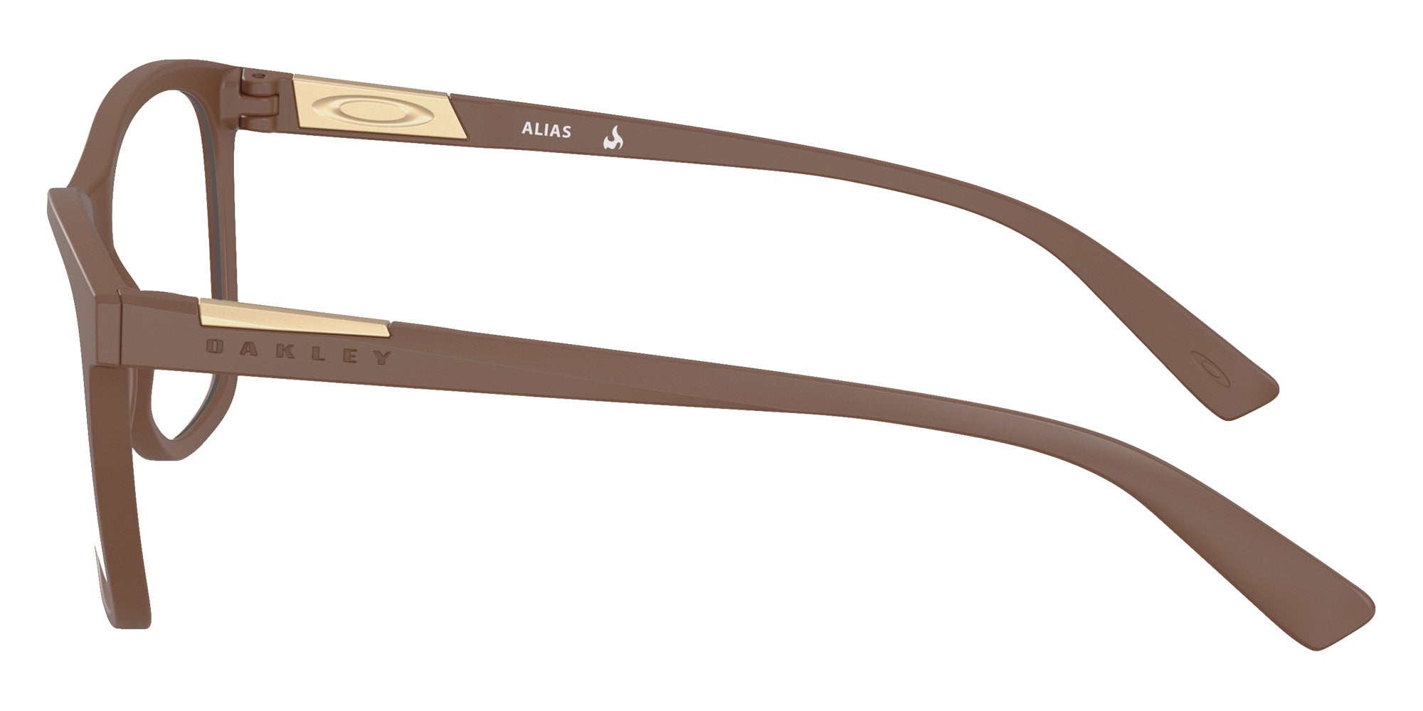 Oakley® OX8155 ALIAS OX8155 815514 53 Eyeglasses - Mahogany 815514