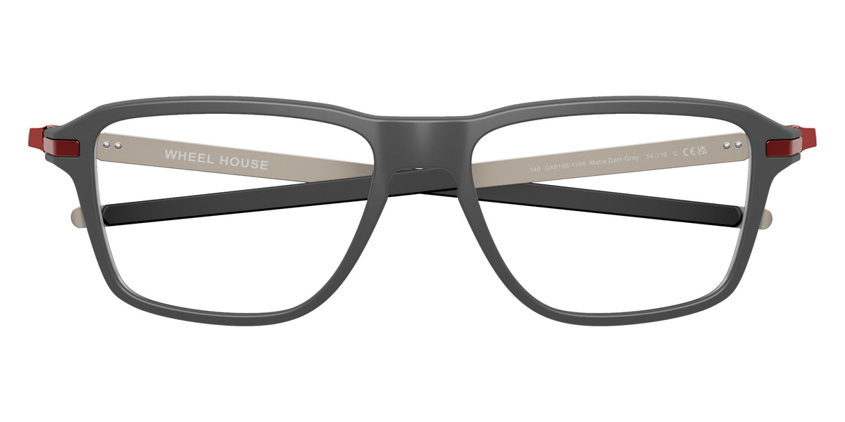 Oakley® OX8166 WHEEL HOUSE Eyeglasses - Matte Gunmetal