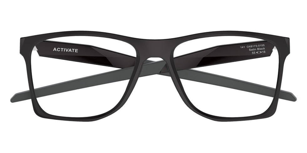 Oakley® OX8173 ACTIVATE OX8173 817301 55 Eyeglasses - Satin Black 817301