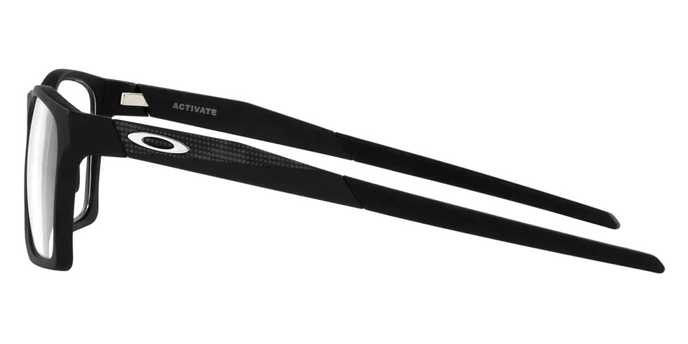 Oakley® OX8173 Activate OX8173 817307 55 - Satin Black Eyeglasses