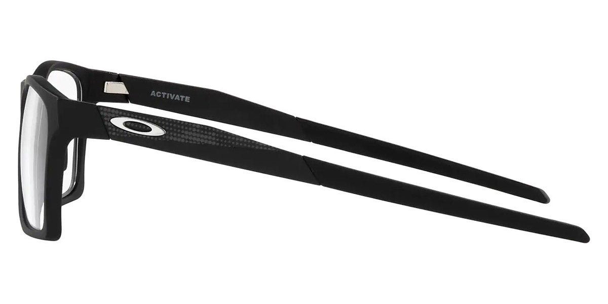 Oakley® OX8173 Activate OX8173 817307 55 - Satin Black Eyeglasses