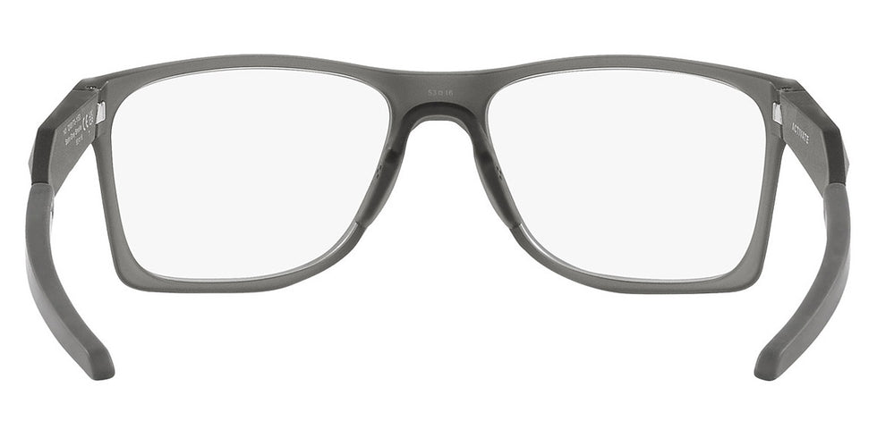 Oakley® OX8173 Activate OX8173 817311 55 - Satin Gray Smoke Eyeglasses