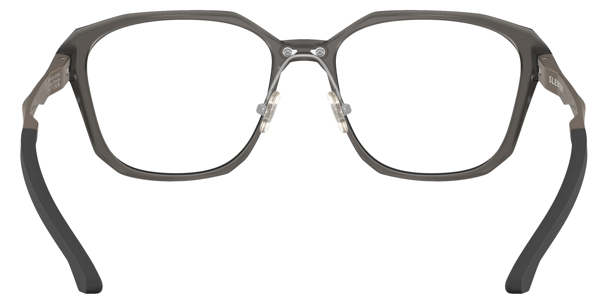 Oakley® OX8193 SLENDER OX8193 819302 59 Eyeglasses - Pewter/Satin Gray Smoke