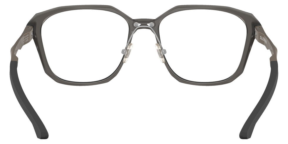 Oakley® OX8193 SLENDER OX8193 819302 59 Eyeglasses - Pewter/Satin Gray Smoke