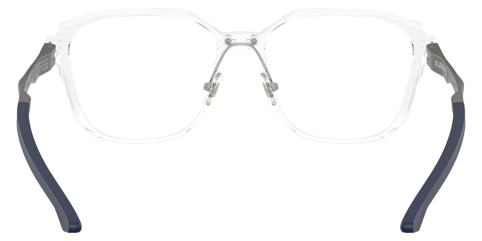 Oakley® OX8193 SLENDER OX8193 819303 59 Eyeglasses - Matte Gunmetal/Polished Clear