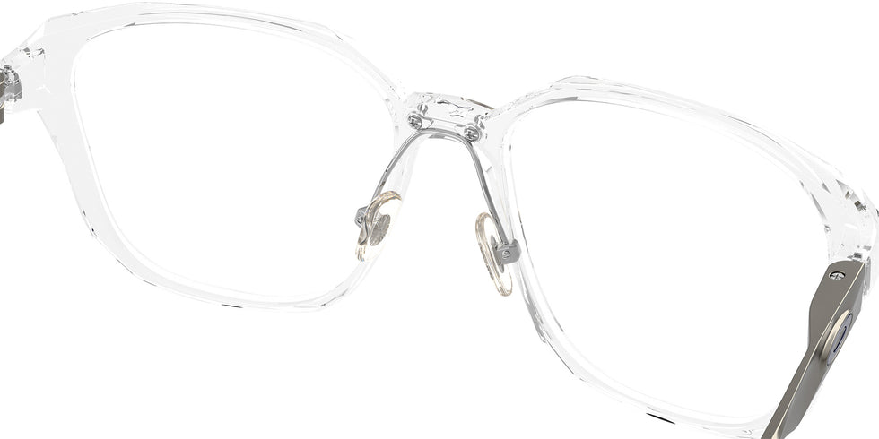 Oakley® OX8193 SLENDER OX8193 819303 59 Eyeglasses - Matte Gunmetal/Polished Clear