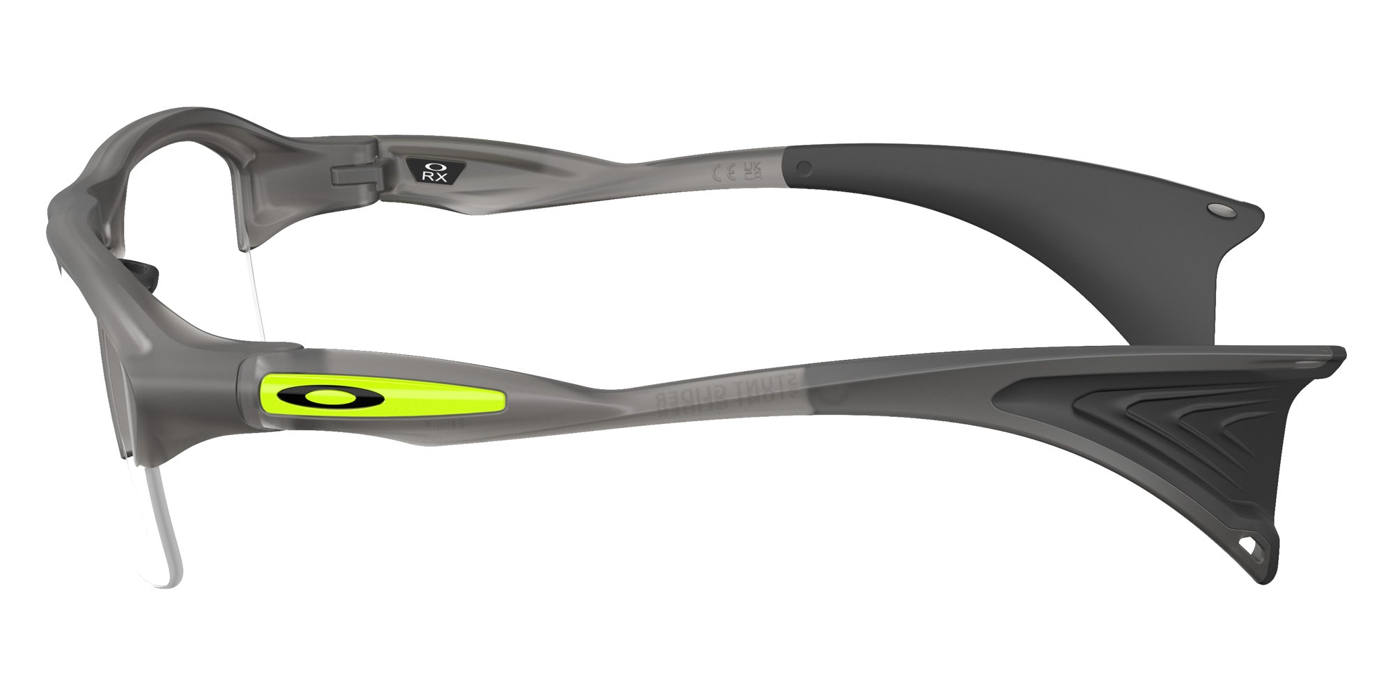 Oakley® OX8198 STUNT GLIDER OX8198 819802 60 Eyeglasses - Satin Gray Smoke