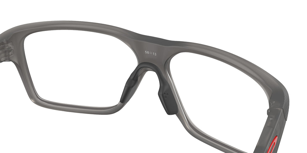 Oakley® OX8201 VERSAFUSE SQ OX8201 820102 56 Eyeglasses - Satin Gray Smoke 820102