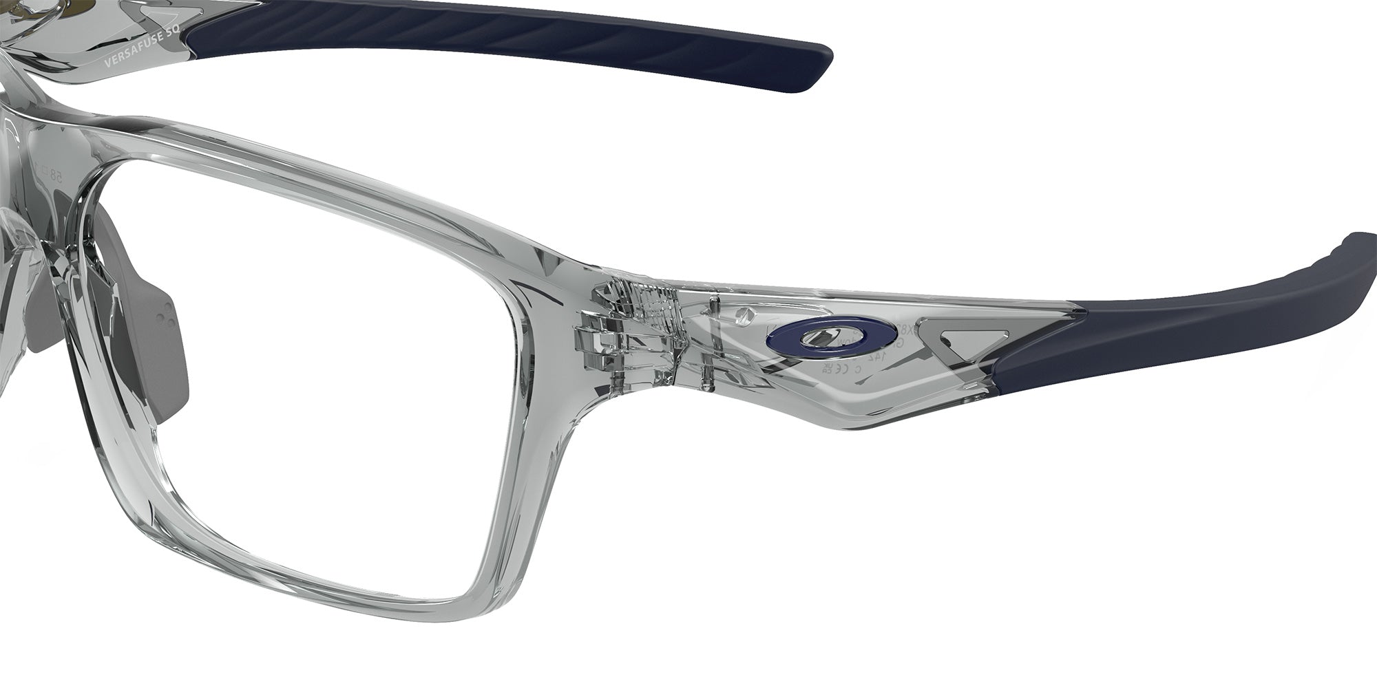 Oakley® OX8201 VERSAFUSE SQ OX8201 820103 56 Eyeglasses - Gray Shadow