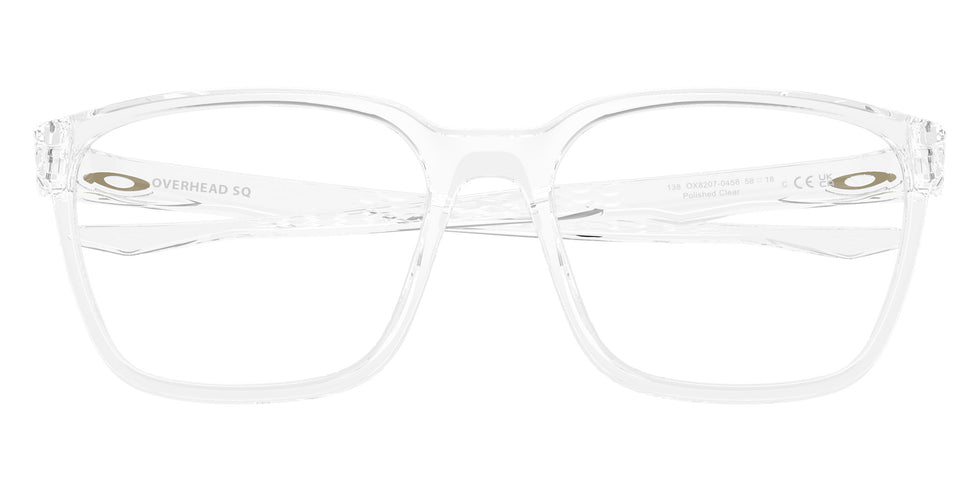 Oakley® OX8207 OVERHEAD SQ Eyeglasses - Matte Transparent Abyss