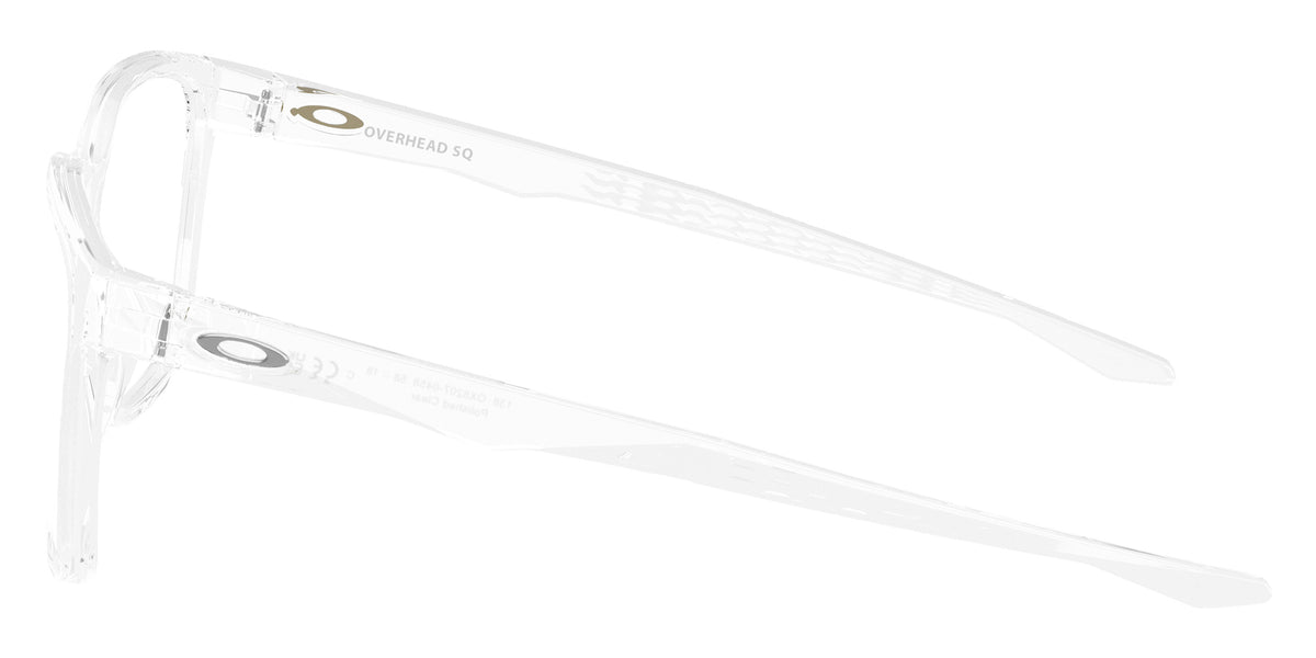 Oakley® OX8207 OVERHEAD SQ Eyeglasses - Matte Transparent Abyss
