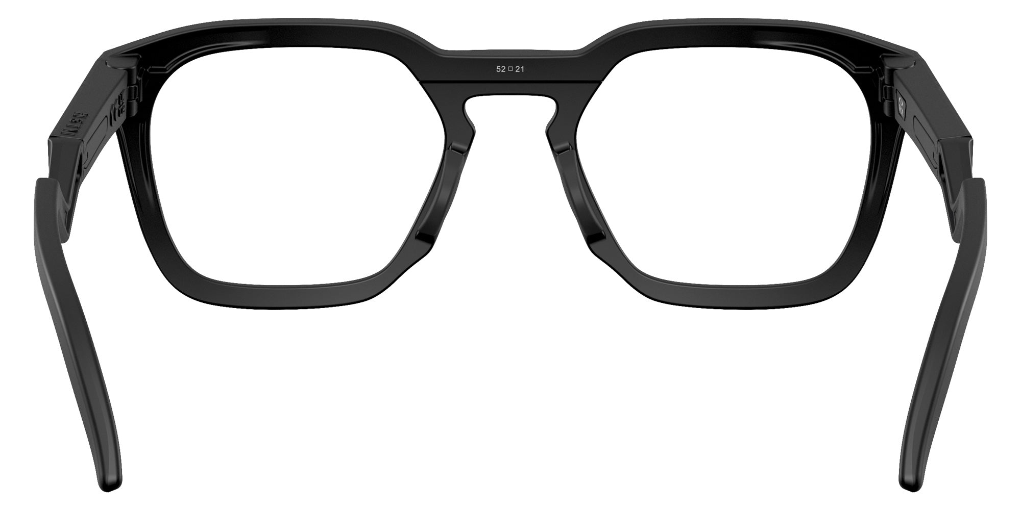 Oakley® OX8208 HSTN SQ RX OX8208 820801 52 Eyeglasses - Satin Black 820801