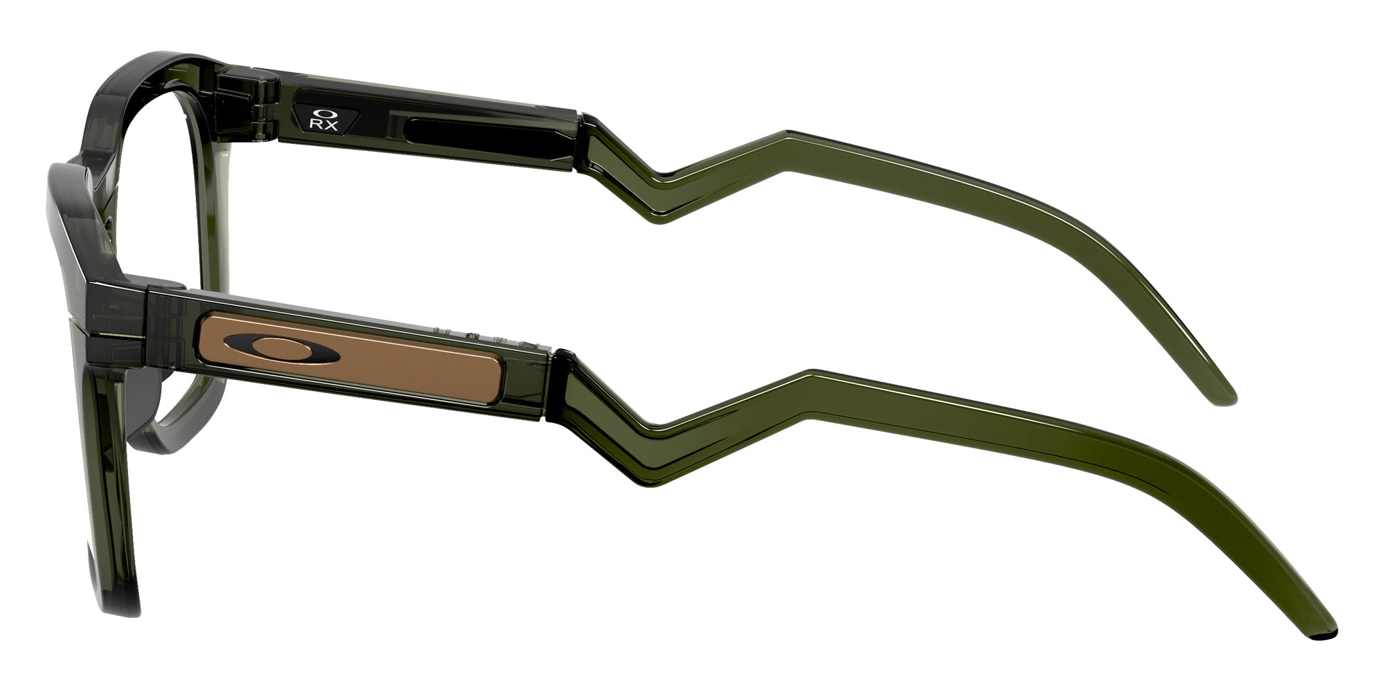 Oakley® OX8208 HSTN SQ RX OX8208 820803 52 Eyeglasses - Olive Ink 820803