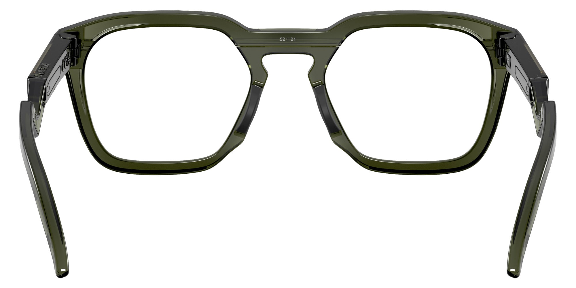 Oakley® OX8208 HSTN SQ RX OX8208 820803 52 Eyeglasses - Olive Ink 820803