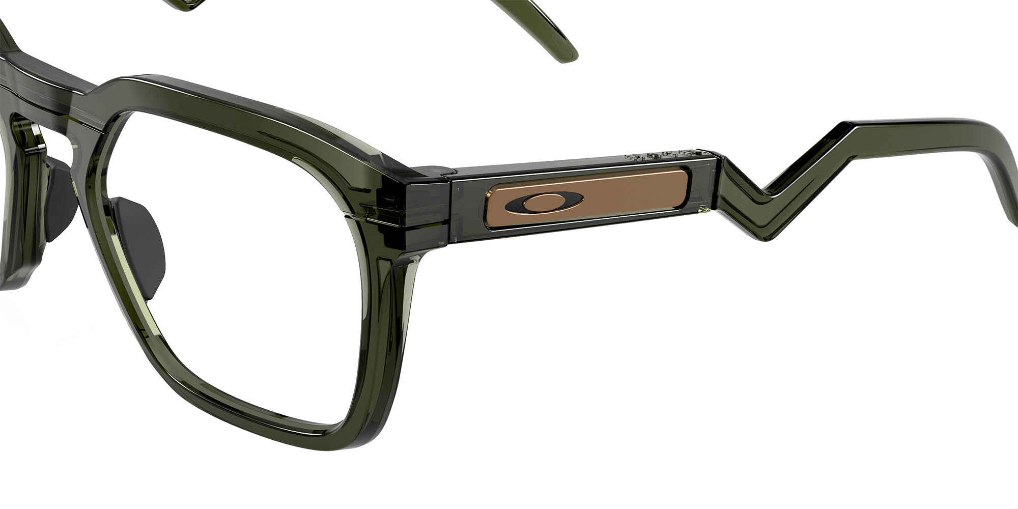 Oakley® OX8208 HSTN SQ RX OX8208 820803 52 Eyeglasses - Olive Ink 820803