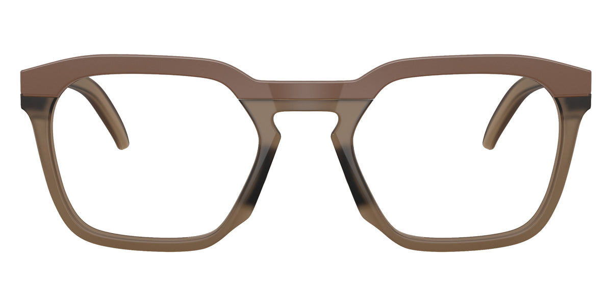 Oakley® OX8208 HSTN SQ RX Eyeglasses - Matte Mahogany