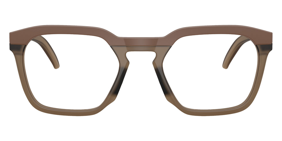 Oakley® OX8208 HSTN SQ RX Eyeglasses - Matte Mahogany