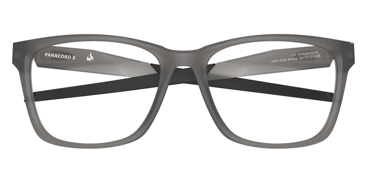 Oakley® OX8209 PARACORD X Eyeglasses - Satin Grey Smoke
