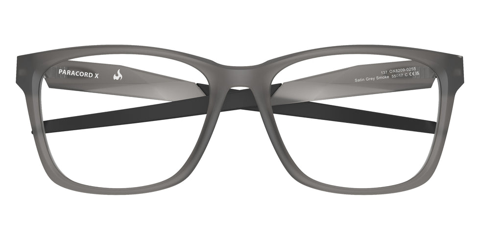 Oakley® OX8209 PARACORD X Eyeglasses - Satin Grey Smoke