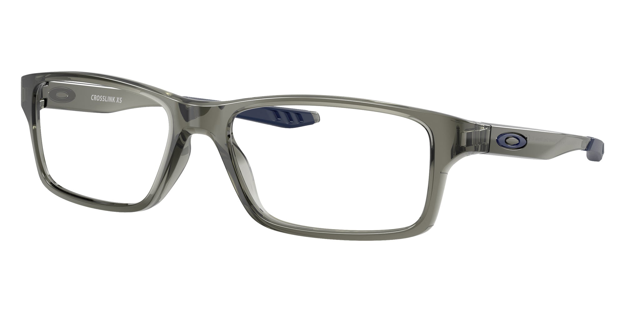 Oakley® OY8002 CROSSLINK XS OY8002 800202 49 Eyeglasses - Polished Gray Smoke