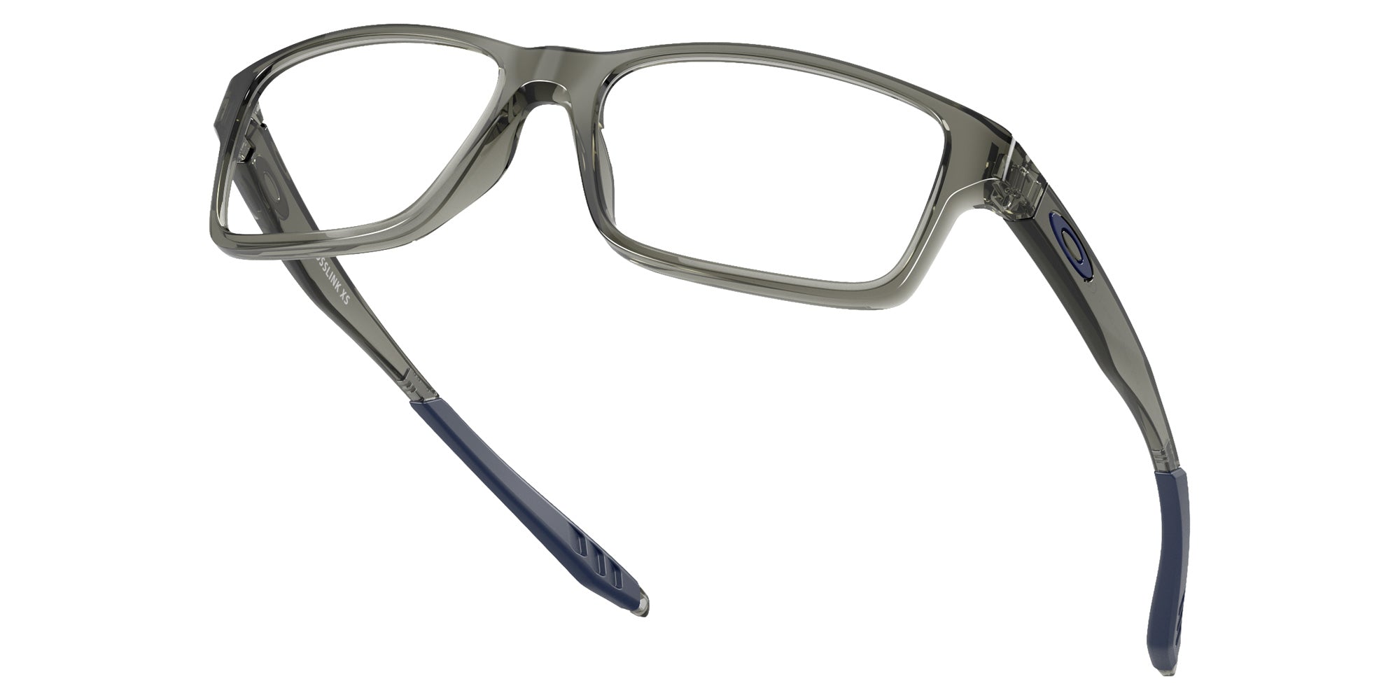Oakley® OY8002 CROSSLINK XS OY8002 800202 49 Eyeglasses - Polished Gray Smoke