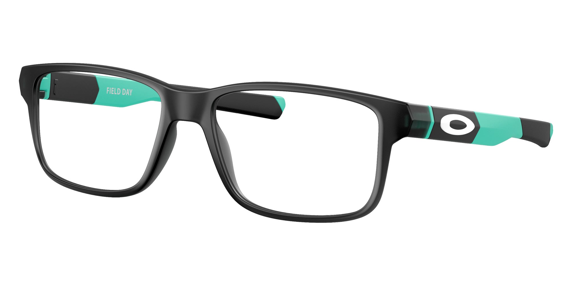 Oakley® OY8007 FIELD DAY OY8007 800703 48 Eyeglasses - Black Ink Celeste