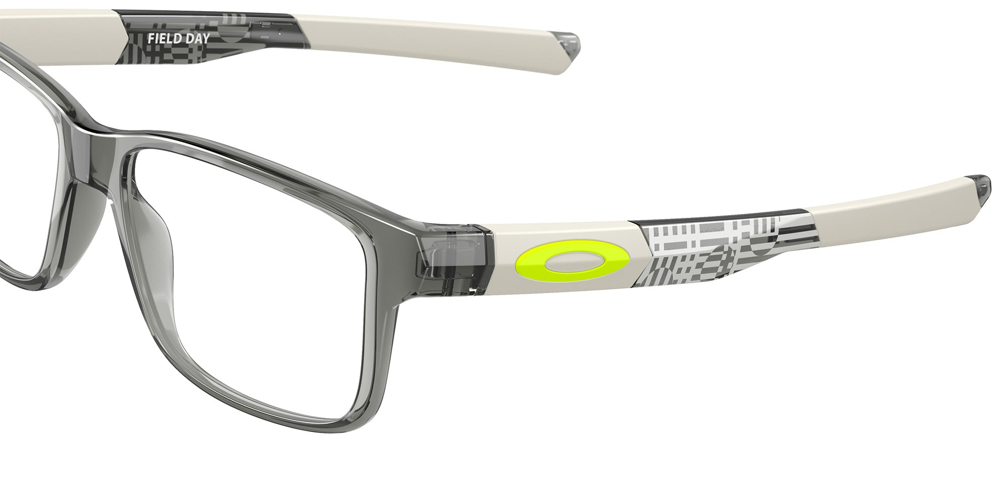 Oakley® OY8007 FIELD DAY OY8007 800711 46 Eyeglasses - Polished Gray Smoke