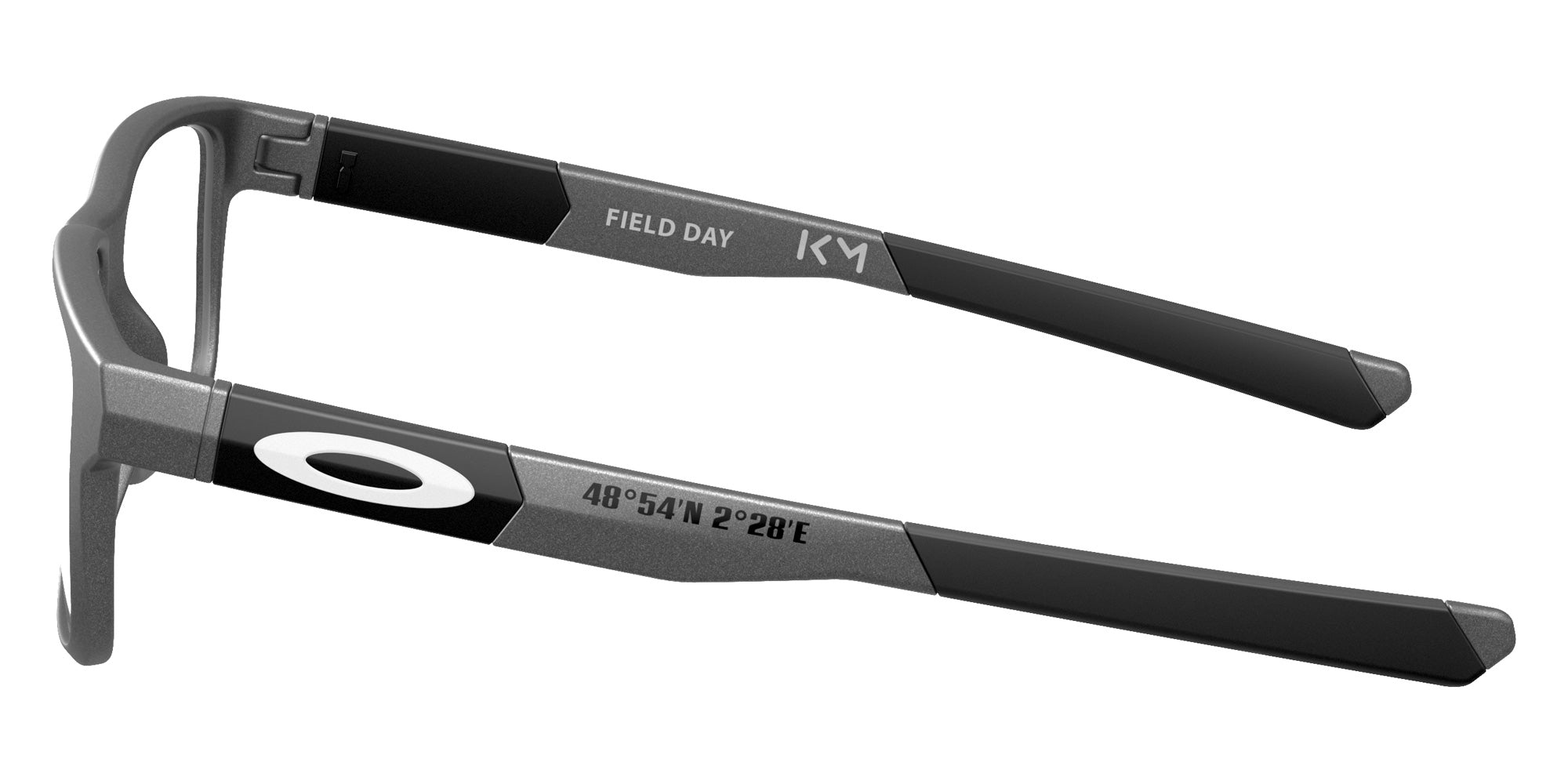 Oakley® OY8007 FIELD DAY OY8007 800714 46 Eyeglasses - Steel 800714