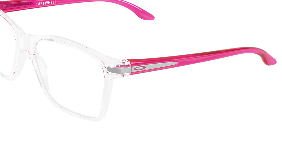 Oakley® OY8010 CARTWHEEL OY8010 801001 51 Eyeglasses - Polished Clear