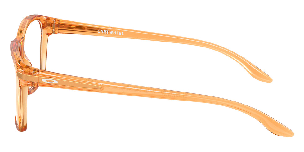 Oakley® OY8010 CARTWHEEL OY8010 801009 49 Eyeglasses - Polished Transparent Ginger