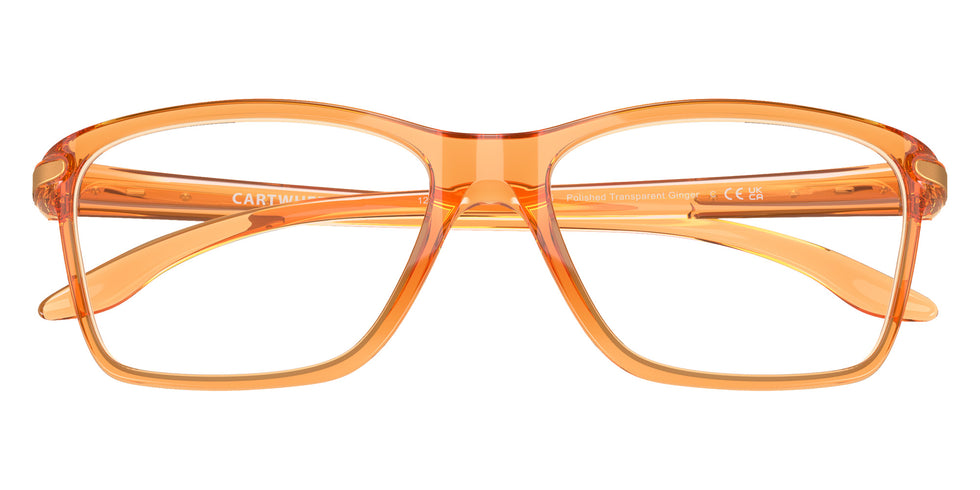 Oakley® OY8010 CARTWHEEL OY8010 801009 49 Eyeglasses - Polished Transparent Ginger