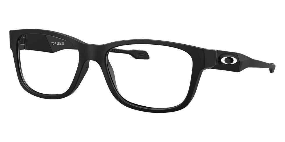 Oakley® OY8012 TOP LEVEL OY8012 801201 50 Eyeglasses - Satin Black