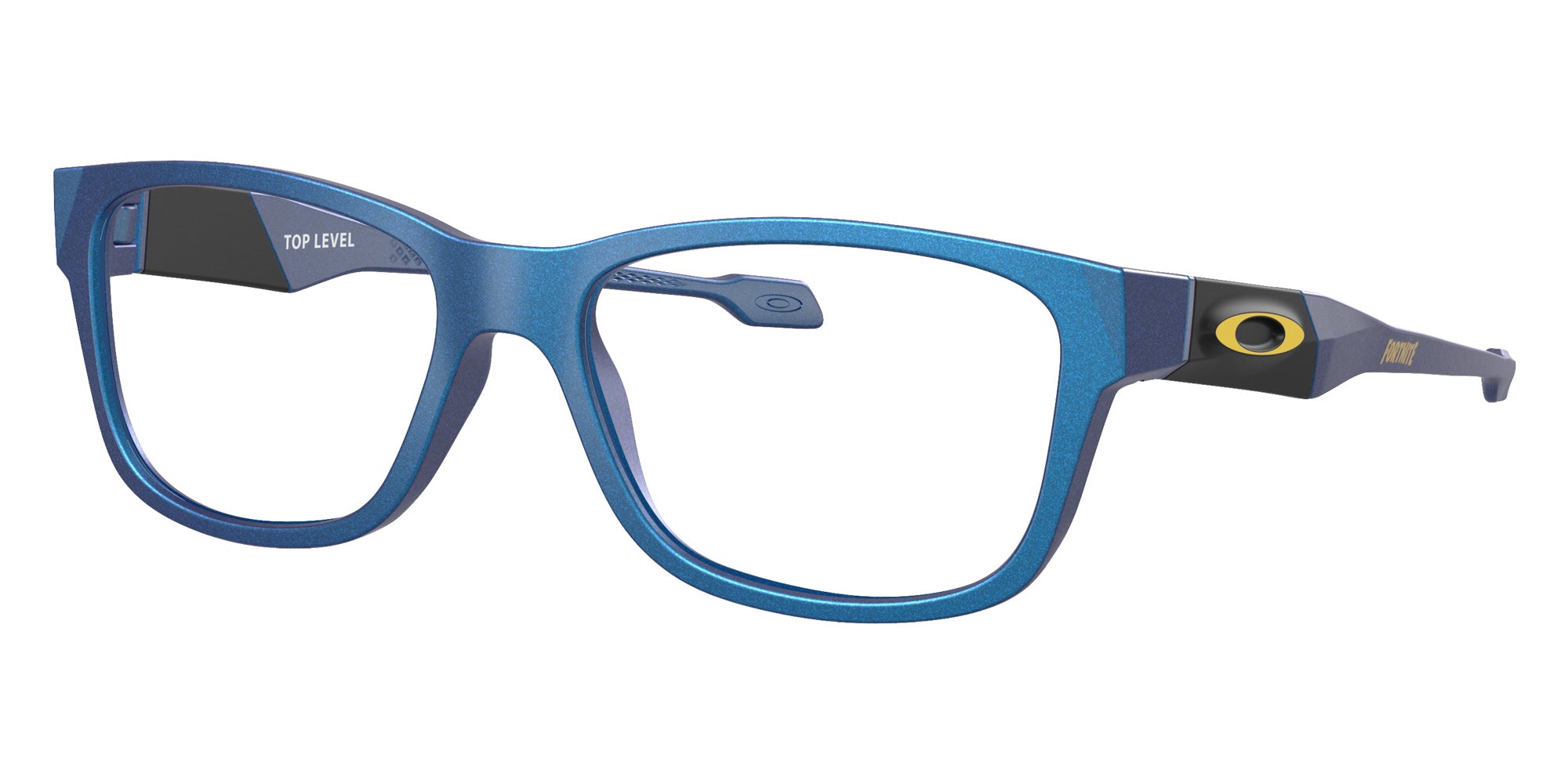 Oakley® OY8012 TOP LEVEL OY8012 801207 50 Eyeglasses - Matte Cyan/Blue Colorshift