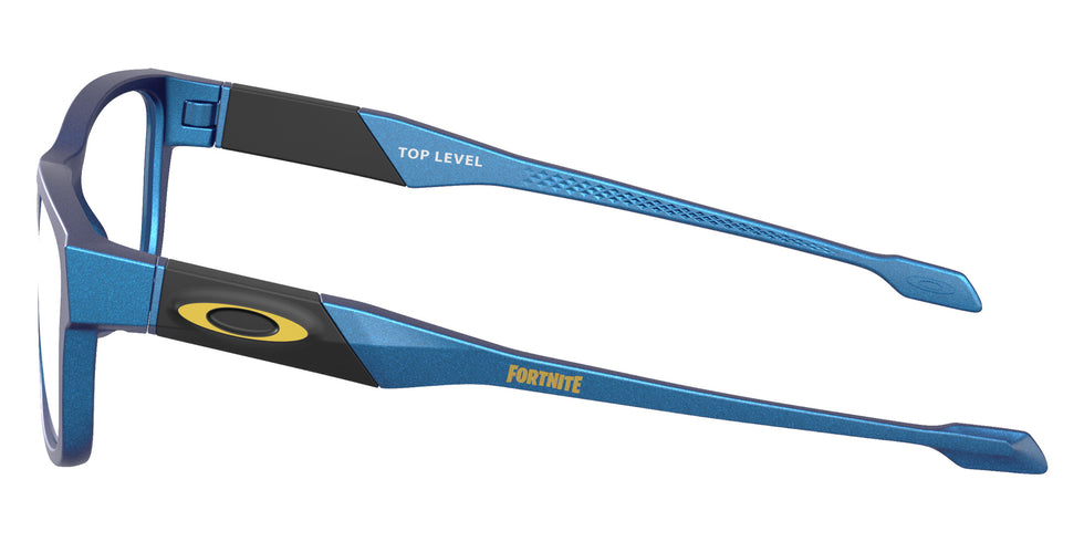 Oakley® OY8012 TOP LEVEL OY8012 801207 50 Eyeglasses - Matte Cyan/Blue Colorshift