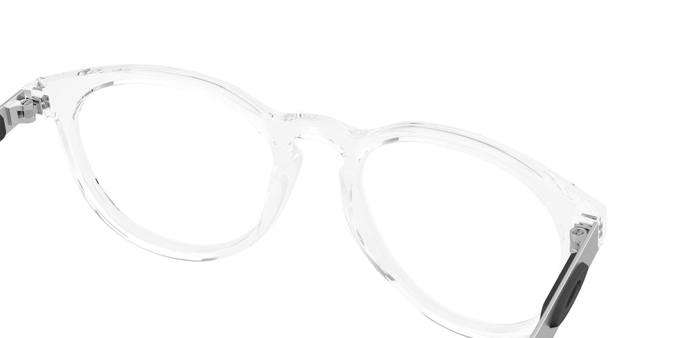 Oakley® OY8014 ROUND OUT OY8014 801402 48 Eyeglasses - Polished Clear