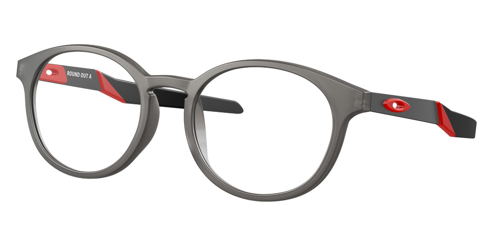 Oakley® OY8014A ROUND OUT A OY8014A 801403 51 Eyeglasses - Satin Gray Smoke