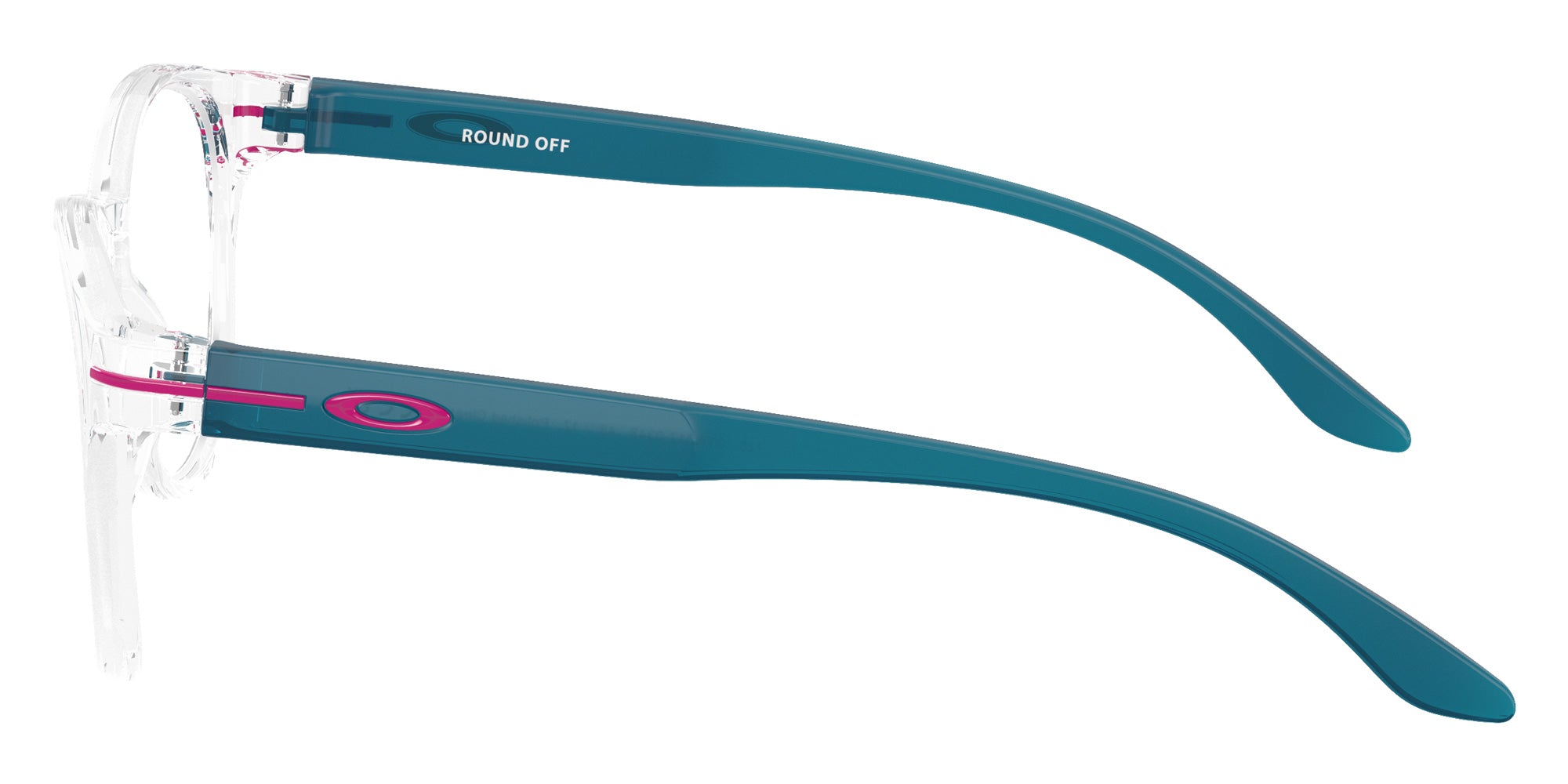 Oakley® OY8017 ROUND OFF OY8017 801703 48 Eyeglasses - Polished Clear