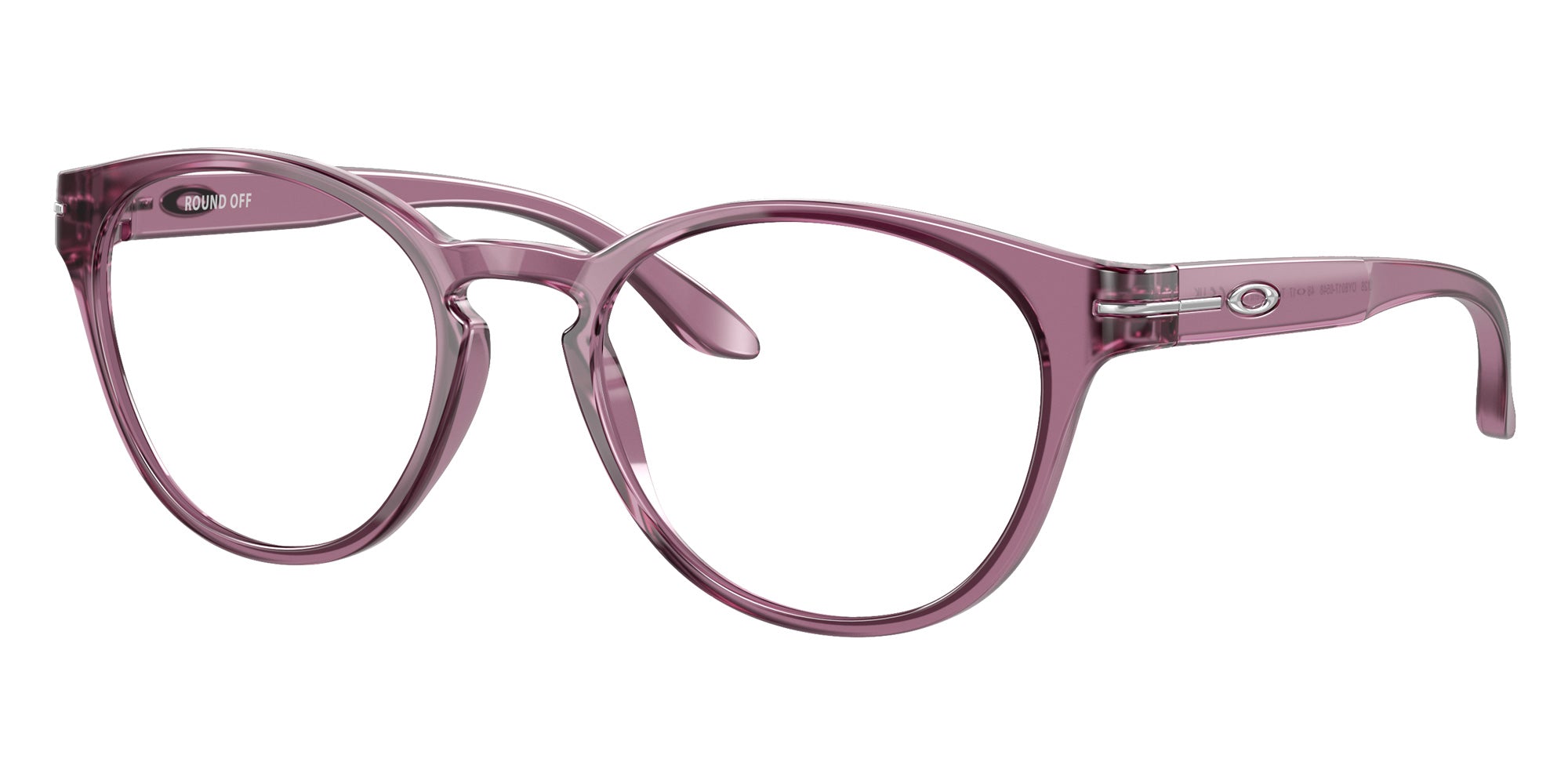 Oakley® OY8017 ROUND OFF OY8017 801705 48 Eyeglasses - Transparent Indigo