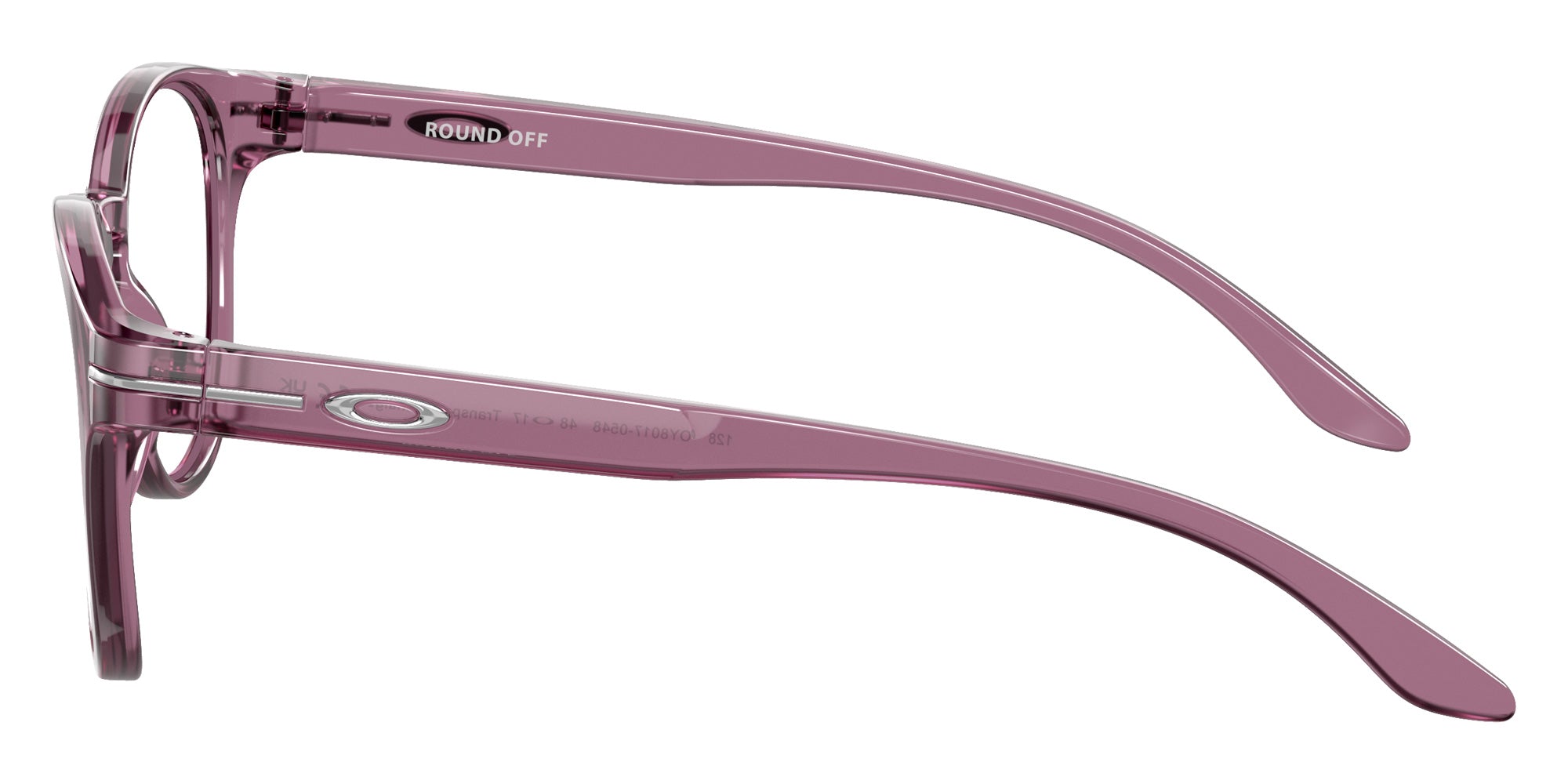 Oakley® OY8017 ROUND OFF OY8017 801705 48 Eyeglasses - Transparent Indigo