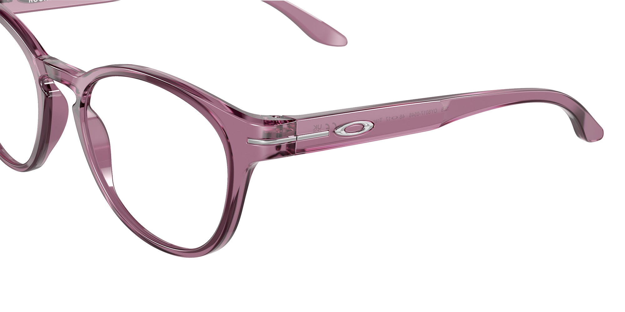 Oakley® OY8017 ROUND OFF OY8017 801705 48 Eyeglasses - Transparent Indigo