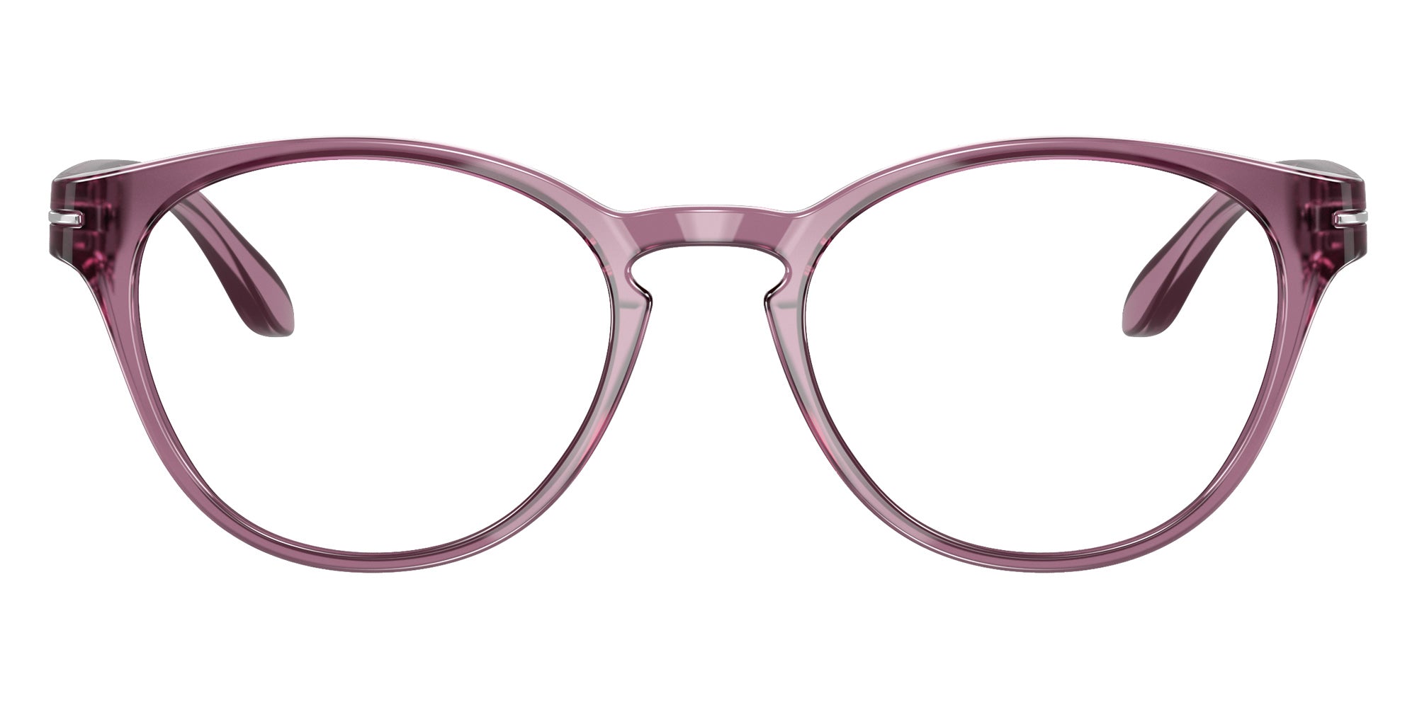 Oakley® OY8017 ROUND OFF OY8017 801705 48 Eyeglasses - Transparent Indigo