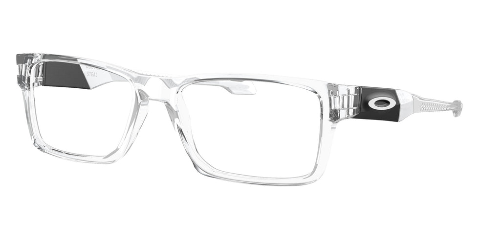 Oakley® OY8020 DOUBLE STEAL OY8020 802003 48 Eyeglasses - Polished Clear