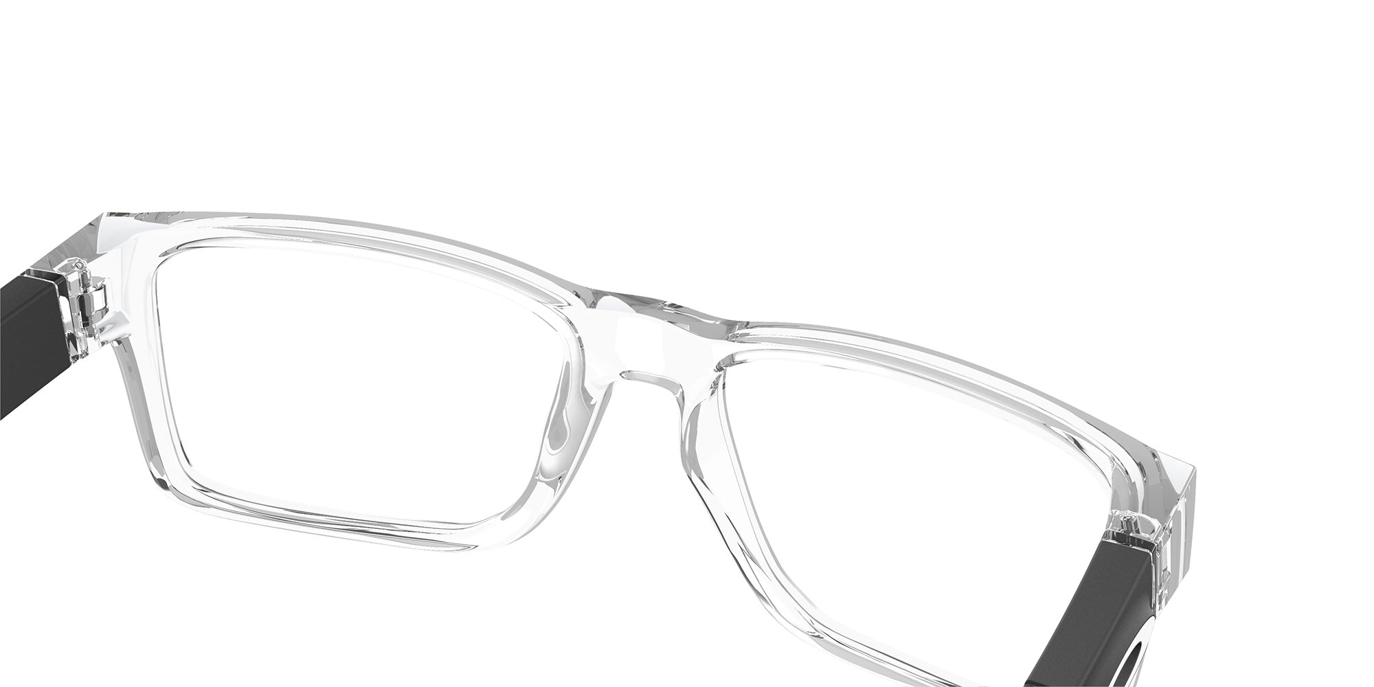 Oakley® OY8020 DOUBLE STEAL OY8020 802003 48 Eyeglasses - Polished Clear