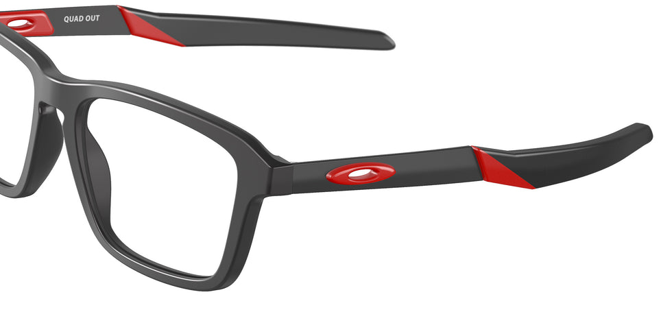 Oakley® OY8023 QUAD OUT OY8023 802301 49 Eyeglasses - Satin Black