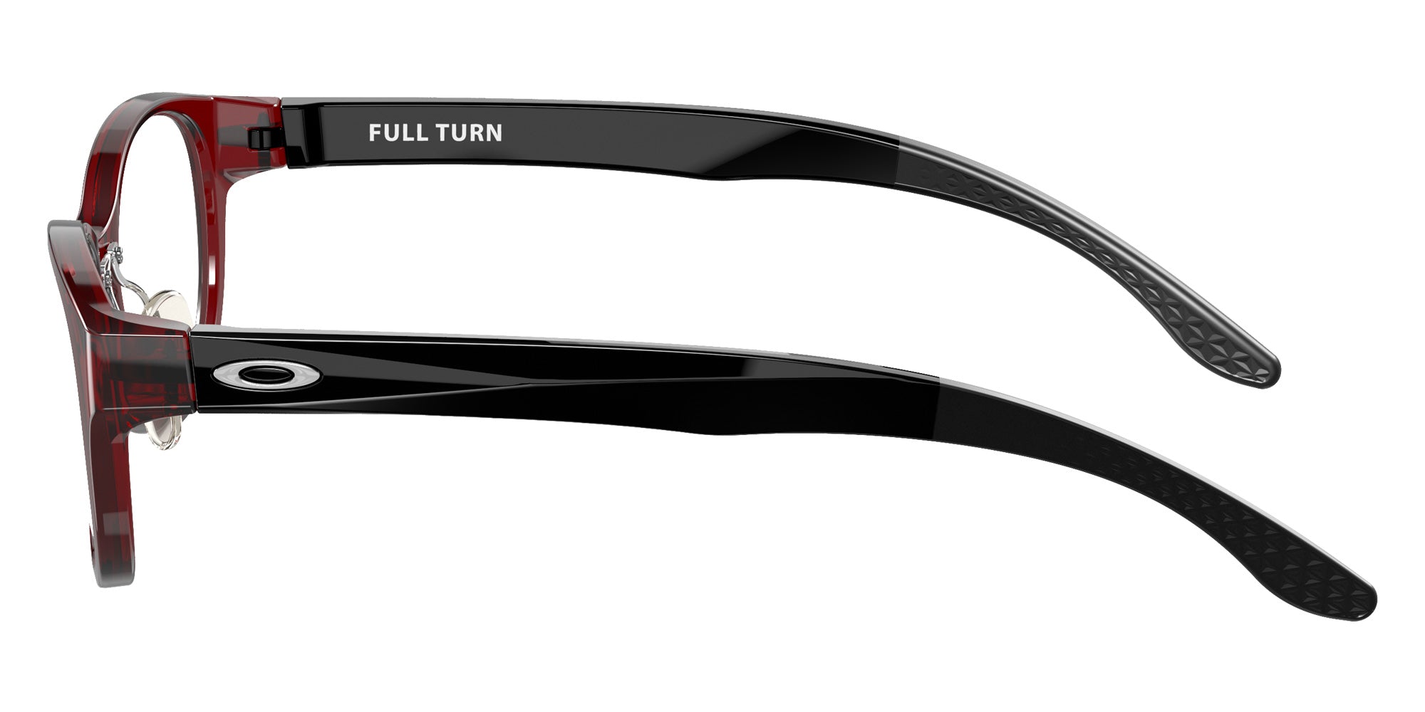 Oakley® OY8024D FULL TURN OY8024D 802404 50 Eyeglasses - Polished Transparent Brick Red