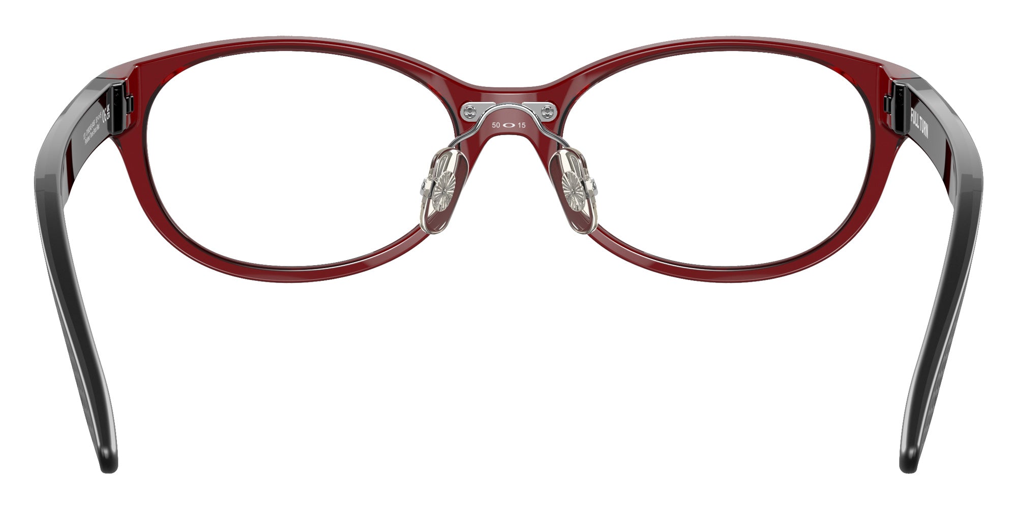 Oakley® OY8024D FULL TURN OY8024D 802404 50 Eyeglasses - Polished Transparent Brick Red