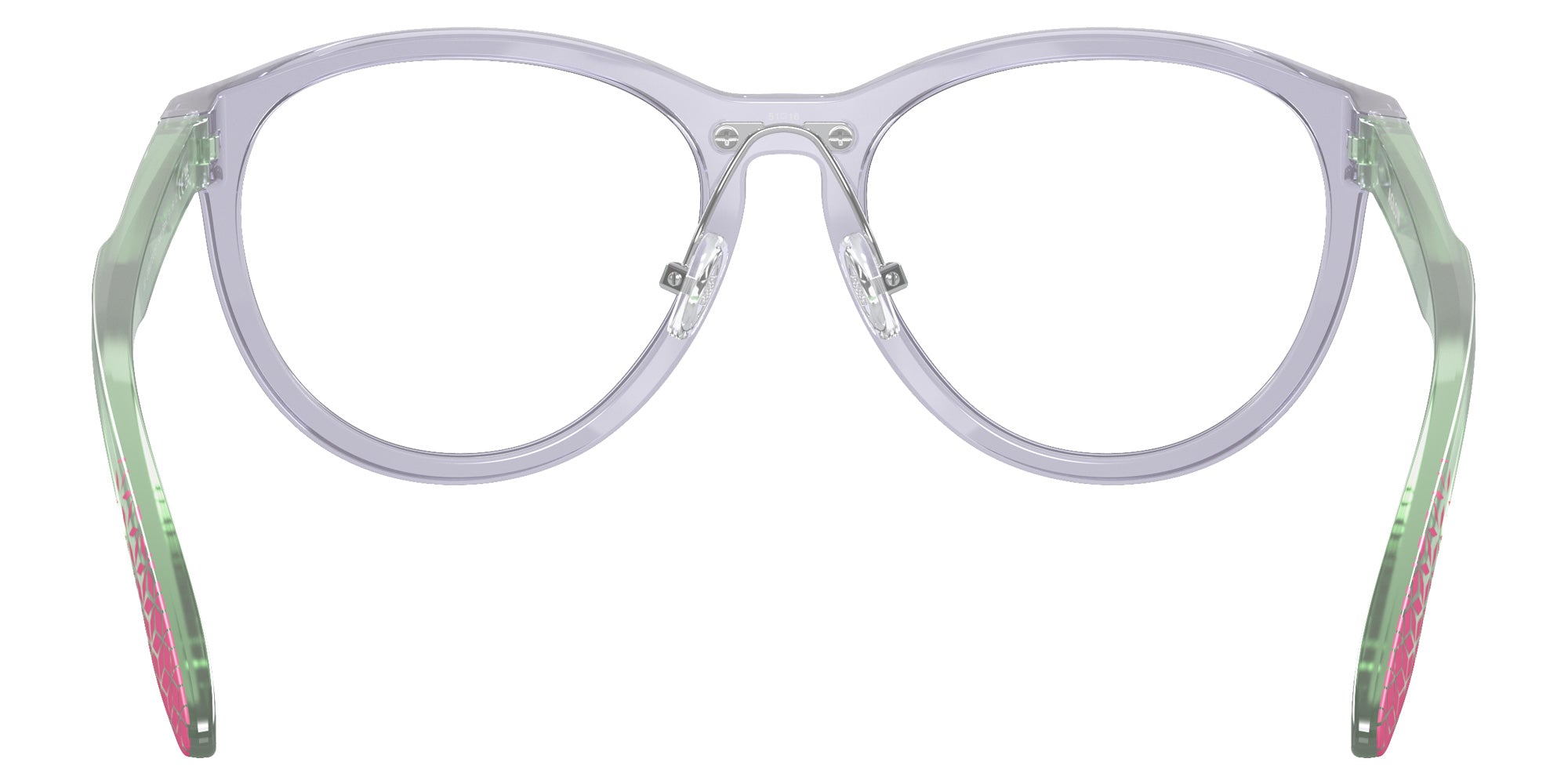 Oakley® OY8027D AGLOW OY8027D 802704 49 Eyeglasses - Polished Trans Lilac