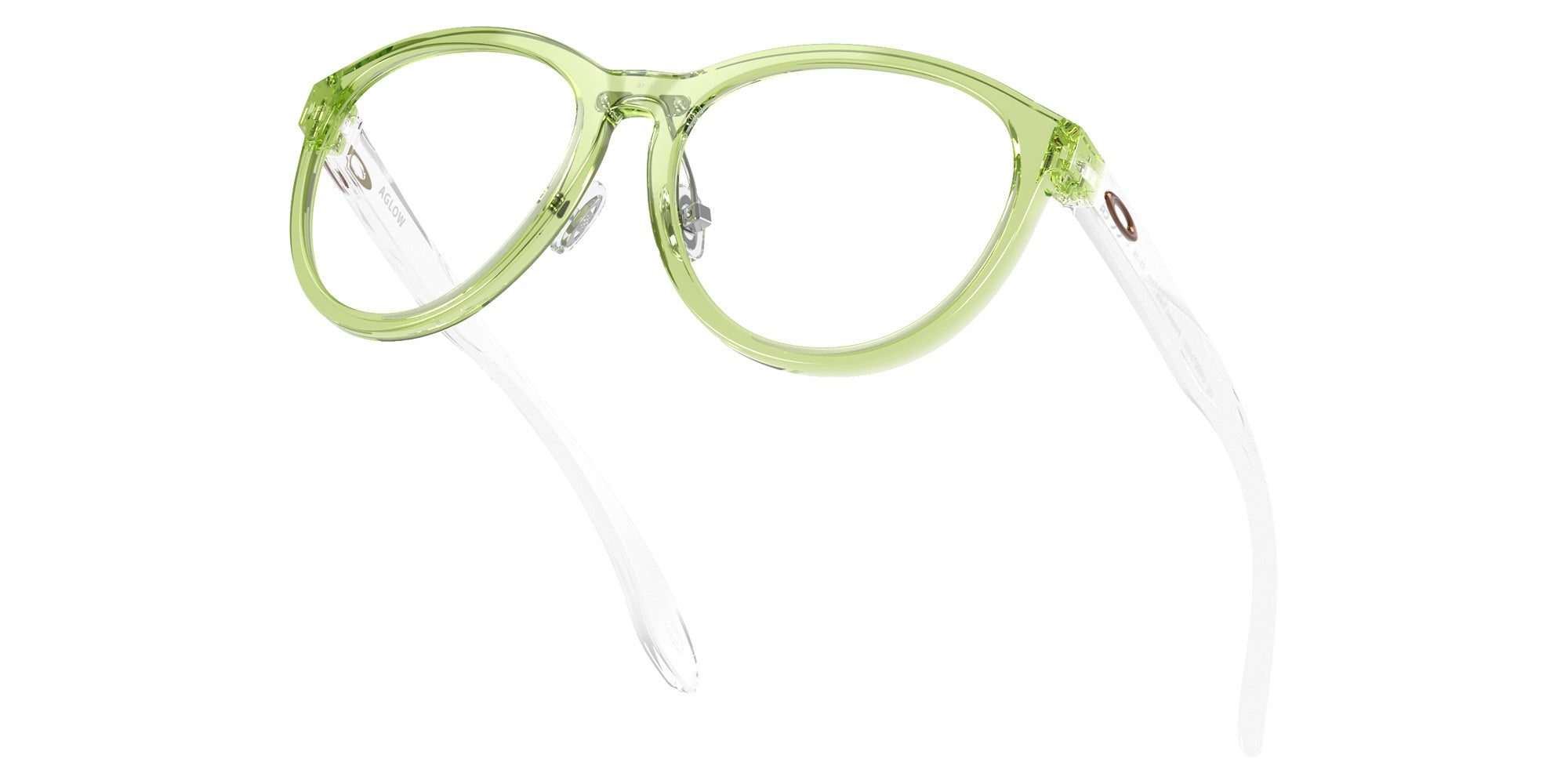 Oakley® OY8027D AGLOW OY8027D 802705 49 Eyeglasses - Polished Transparent Fern