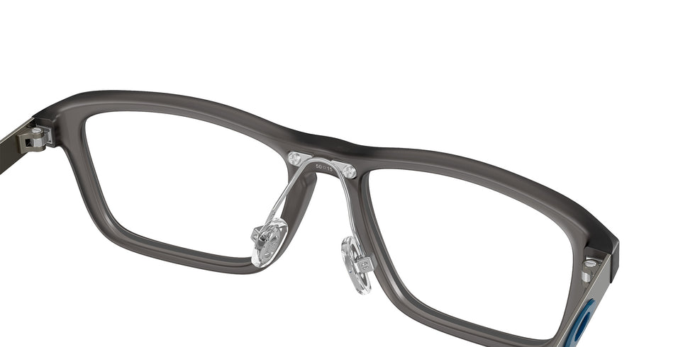 Oakley® OY8030F QUAD OUT A OY8030F 803002 48 Eyeglasses - Satin Gray Smoke
